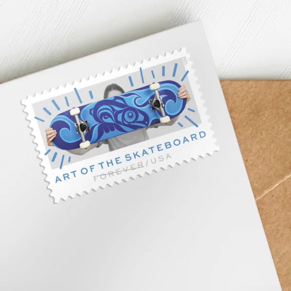 Art of the Skateboard Forever Stamps