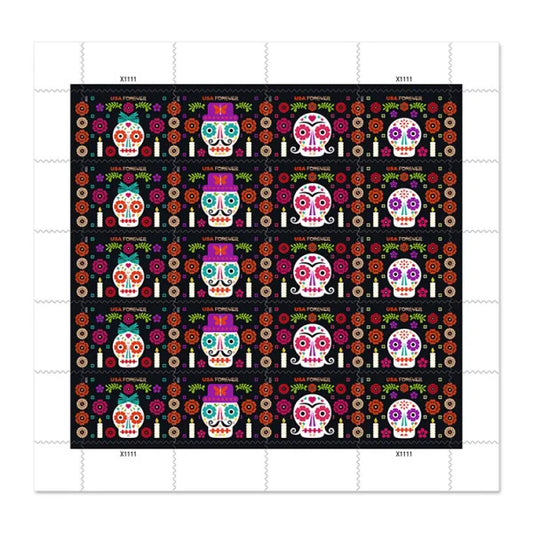 Day of the Dead Forever Stamps