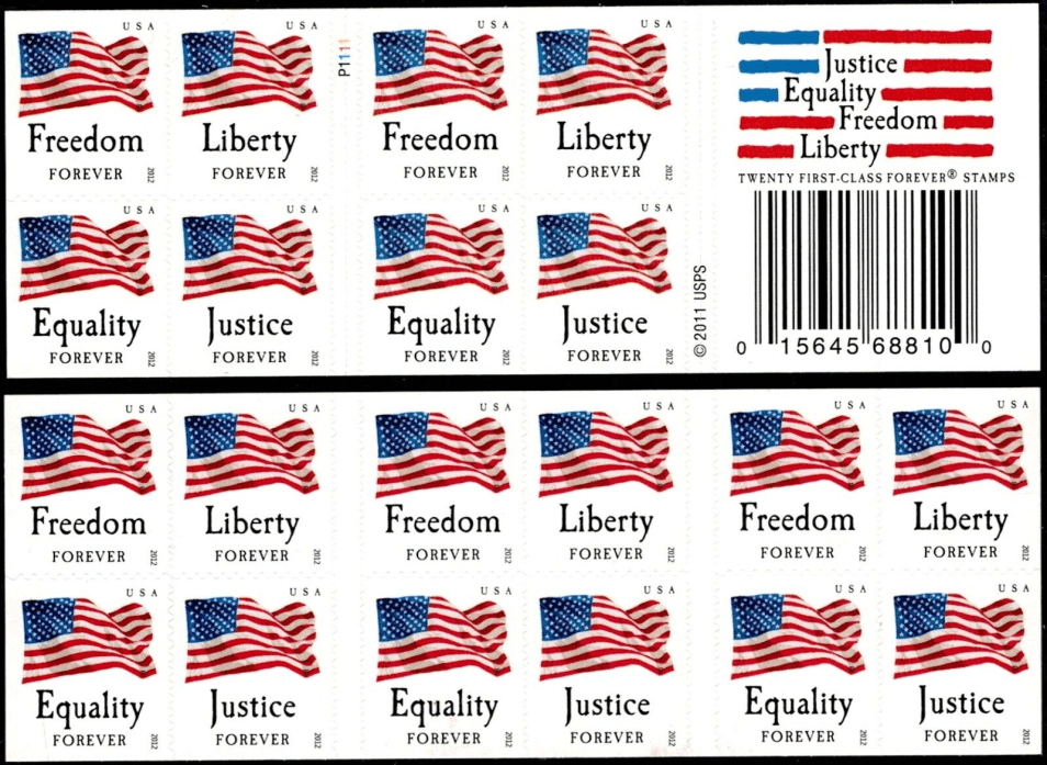 Special Price: $198 Get 1000 Forever Stamps, Various Styles On Sale, can Mail Letters, Envelopes and Others